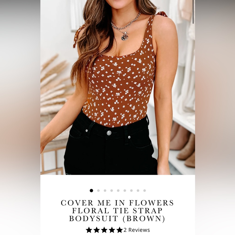 Nana Macs Floral Bodysuit